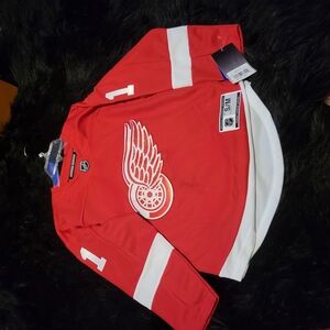 NHL Red Wings Kids Jersey - Red and White